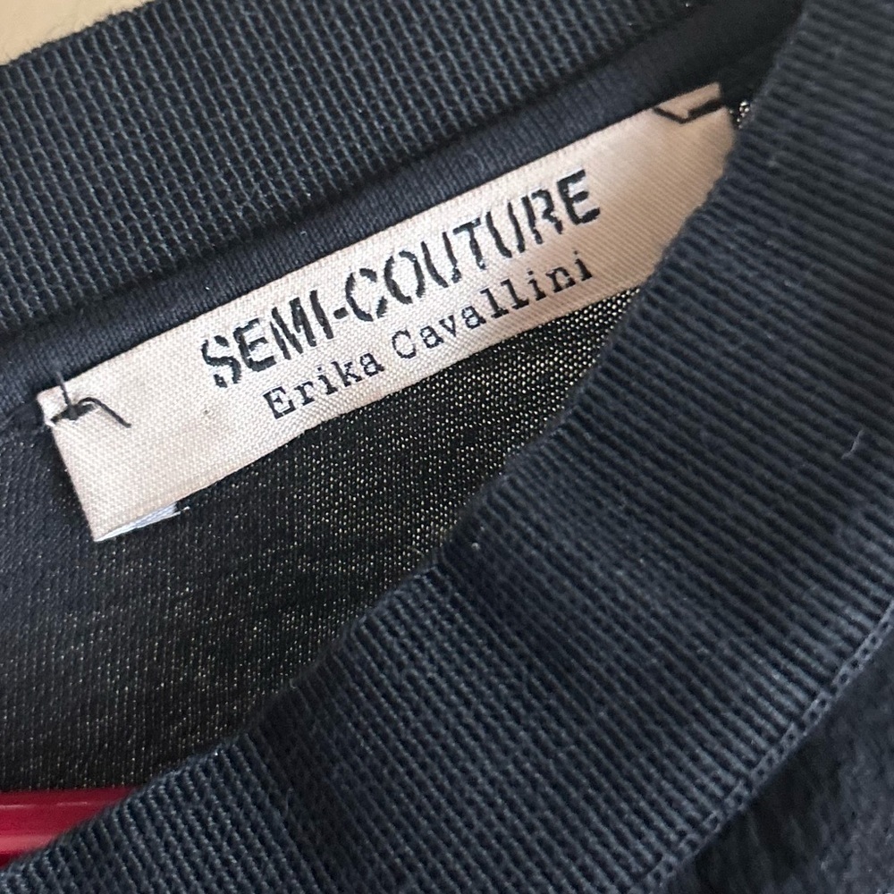 Erica Cavallini Back button Silk & cotton dress - Picture 5 of 16